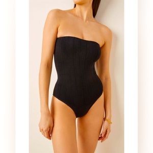 Hunza G Strapless Nile Swimsuit